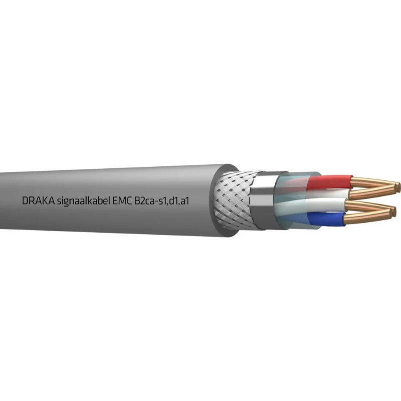 Draka Sign kab EMC B2ca gy 4x2x0,8mm2504 DRKNN
