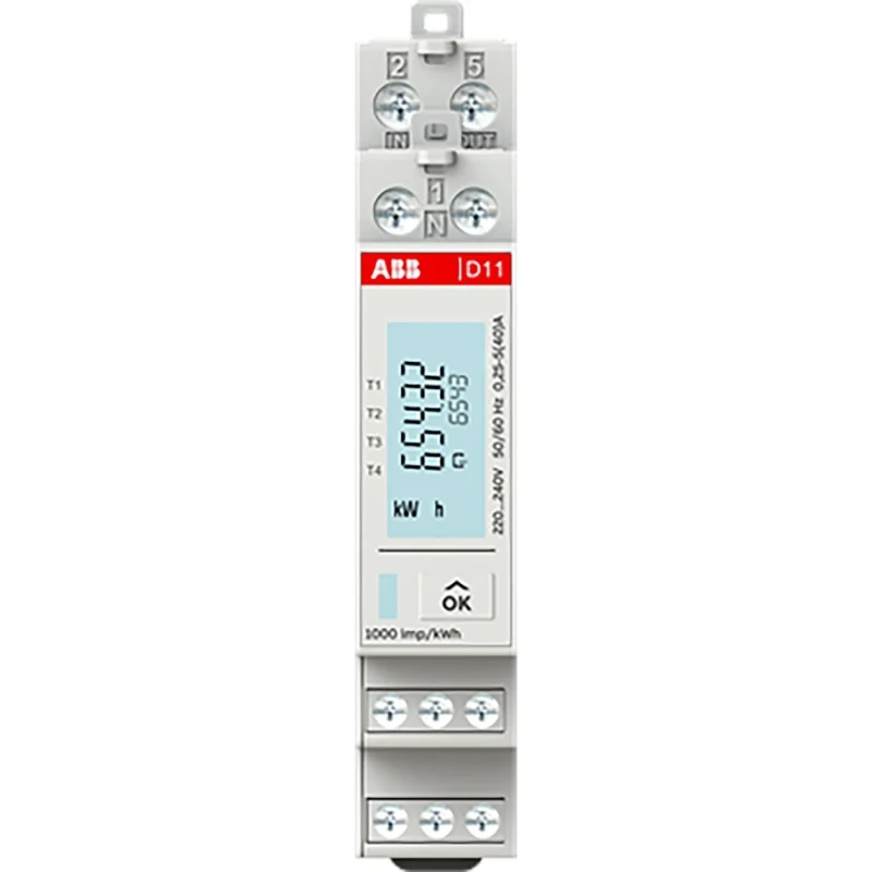 ABB Modbus Energiemeter MID 1 fase direct 40A