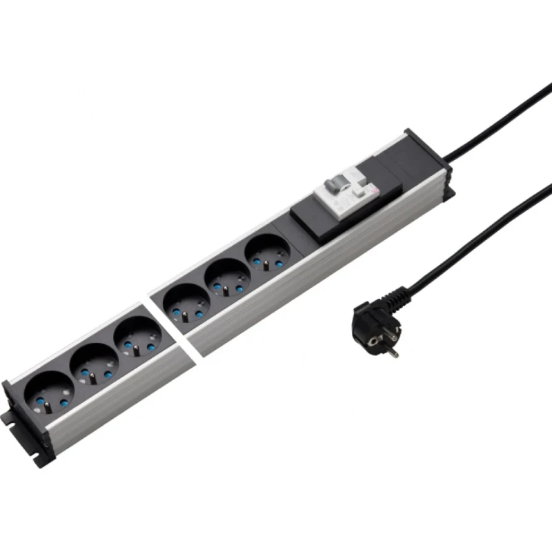 Martin Kaiser Contactdooscomb 6-v penaarde shutter aardlekschakelaar 16A snoer 3m