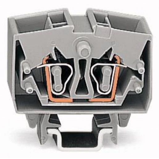Wago MINIKLEM Verbindingsrijgklem 0,08-2,5mm² eendr. 0,08-2,5mm² meerdr. Oranje