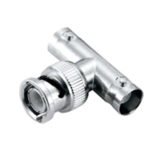 Klemko Coax connector T-stuk - 1x male Female 183114