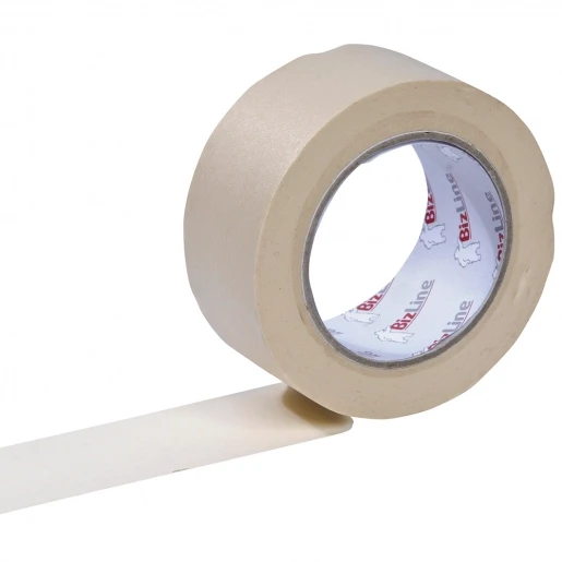 Bizline Zelfklevende tape 50mmx50m crepepapier