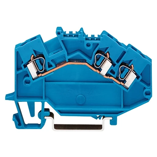 Wago Serie 780 Verbindingsrijgklem 0,08-2,5mm² eendr. 0,08-2,5mm² meerdr. Blauw