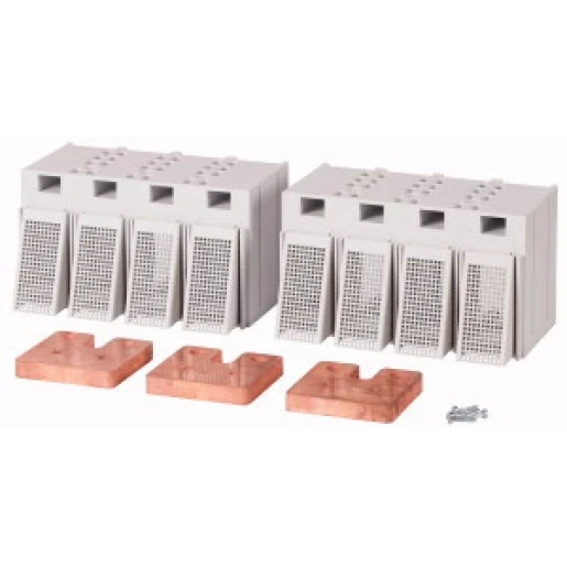 Eaton Aansluitbrug NZM2 met afdekking voor DC-toepassing 4p->1p max. 260A