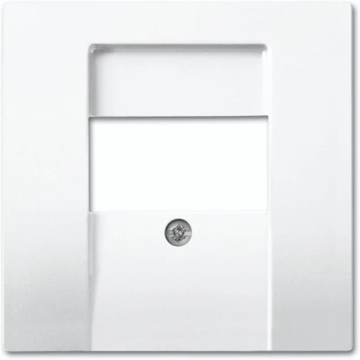 ABB Busch-Jaeger Balance Centraalplaat TAE/USB SI-B Centraalplaat 1 connector Zonder label wit 2CKA001724A4333