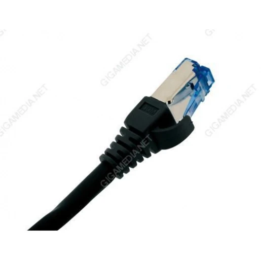 Gigamedia Patchkabel LSZH S / FTP Cat6A (IEC) RJ45 8(8) 0.3M zwart GGM CAT6AS03MBK
