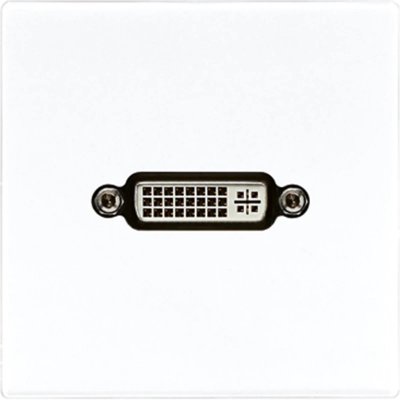 Jung LS range afdekking ls990 alpine wit 1x dvi MALS1193WW