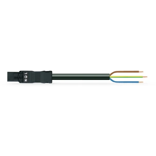 Wago Serie 891 Patchkabel gebouwinstallatie 3p Stekker Vrij kabeluiteinde 7000mm