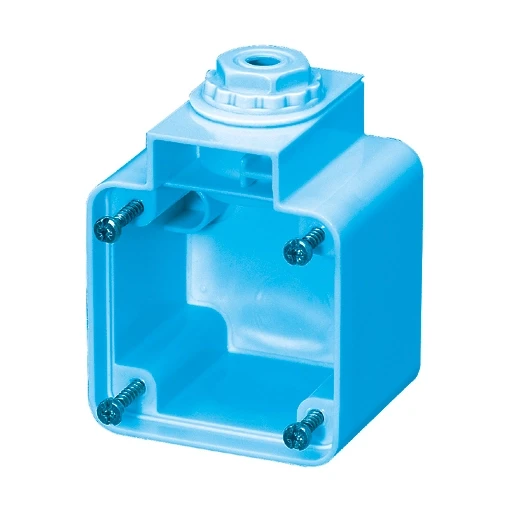 Mennekes ONDERBAK SCHUKO CONTACTDOOS BLAUW