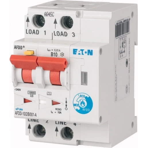 Eaton Vlamboogbeveiligings component AFDD 10A 2P B-KAR 10MA