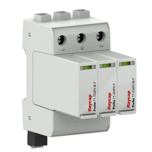 Raycap Overspanningsbeveiliging Type 1+2 DC 1100V