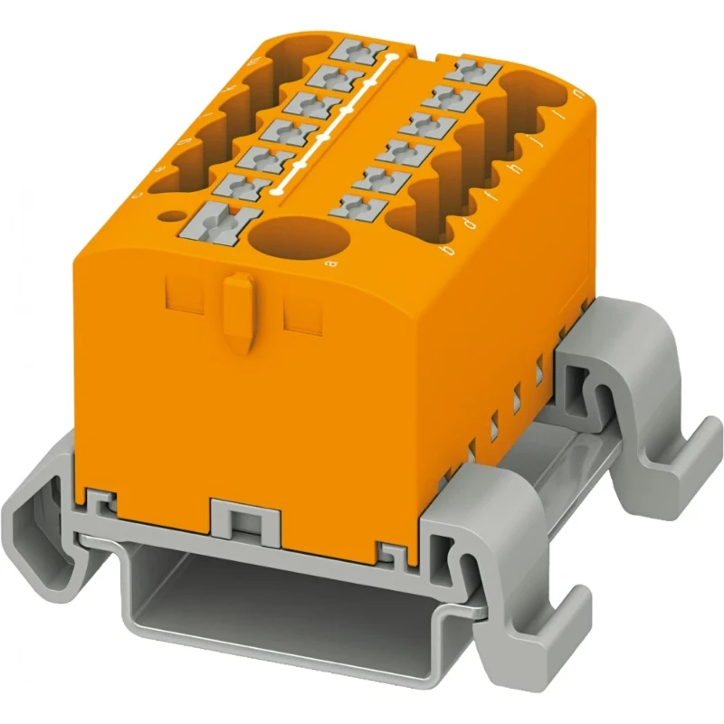 Phoenix Contact PTFIX Verbindingsrijgklem 0,14-4mm² eendr. 0,14-2,5mm² meerdr. Oranje