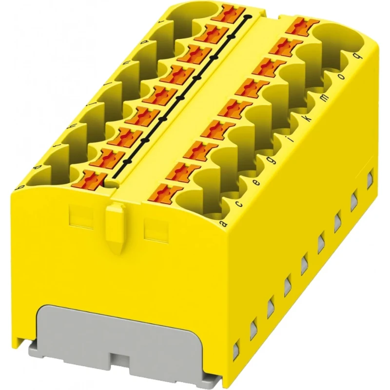 Phoenix Contact PTFIX Verbindingsrijgklem 0,2-6mm² eendr. Geel