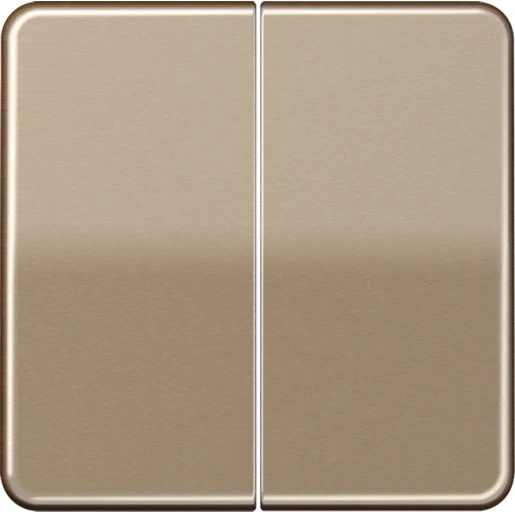 Jung CD range tastafdekking cd500 goud brons 2-voudig Mat brons CD1702GB