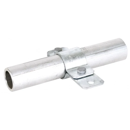 Dehn Earthing pipe clamp d 60mm with bore d 11mm st/tzn