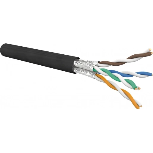 Gigamedia Datakabel outdoor doos 305m 8x Fca U / FTP C6AUF4PPET3