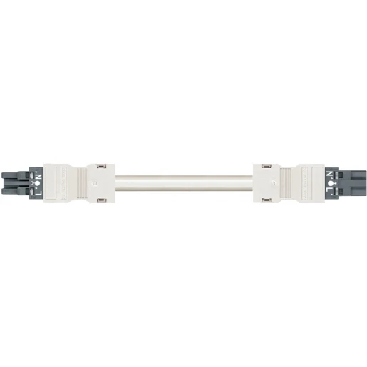 Wago SERIE 771 Patchkabel gebouwinstallatie 2p Contrastekker (female) Stekker 6000mm