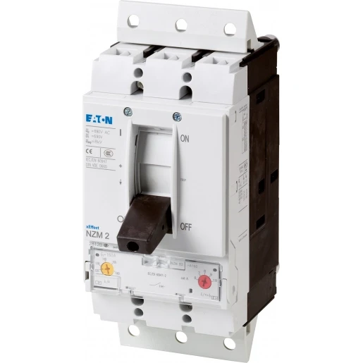Eaton NZM2 50kA 3P 200A voor insteeksokkel IEC
