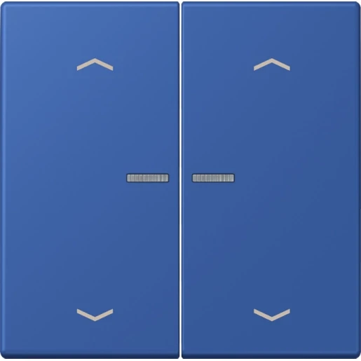 Jung LS range Home stuurafdekking pijl LC4320K 2-voudig Mat blauw BTLC17102P253