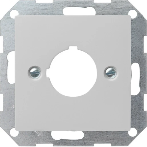 Gira System 55 afdekking draagring apparaten ø22,5mm grijs 0272015