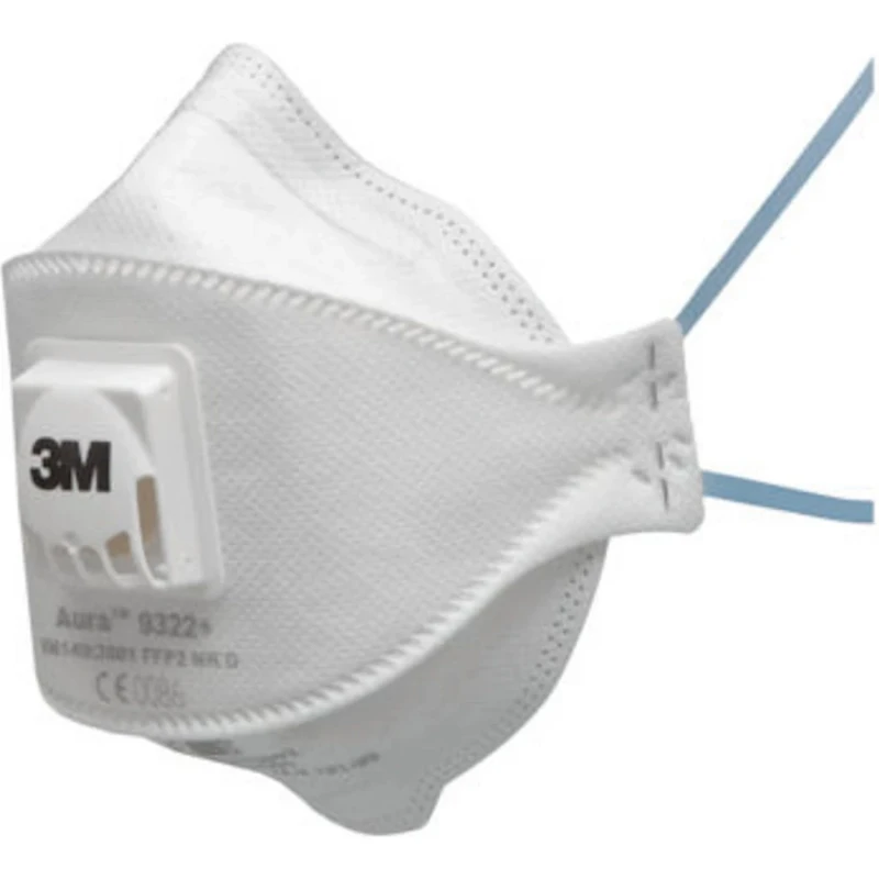 3M Aura Stofmasker met ventiel Uitademventiel 7100258913