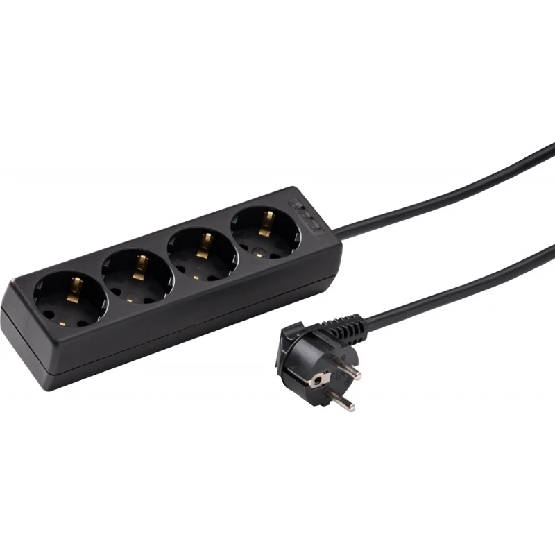 Martin Kaiser Contactdooscombinatie 4RA 16A IP20 snoer 3m 1046ZL3-15W/SW