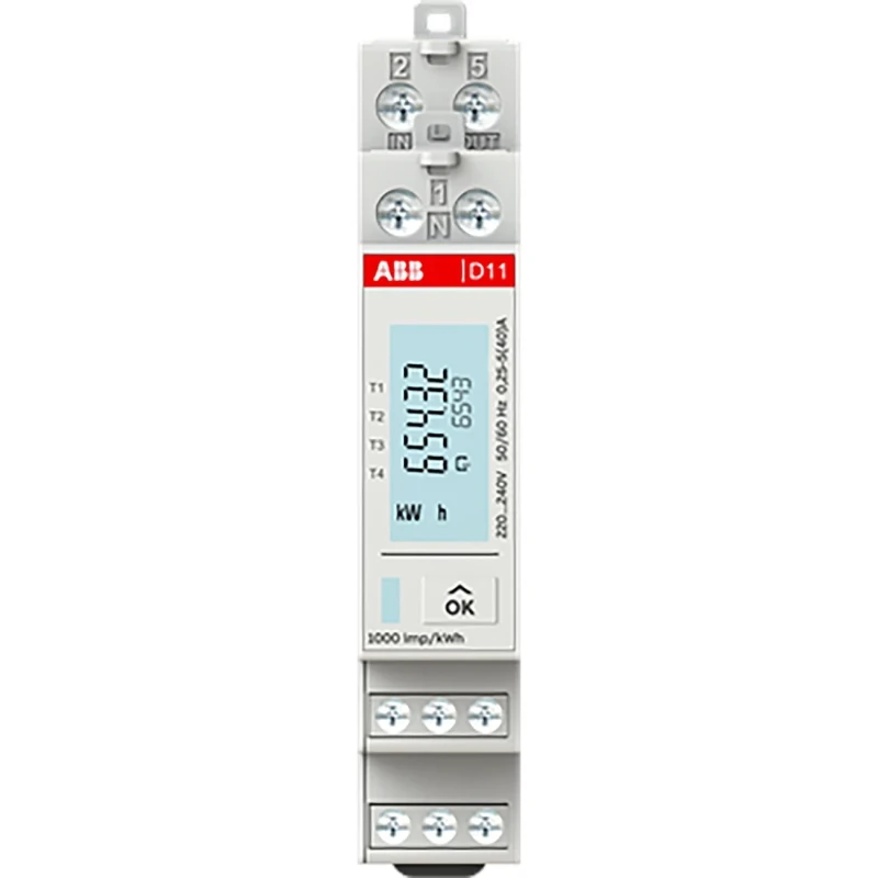 ABB Modbus Energiemeter 1 fase direct 40A