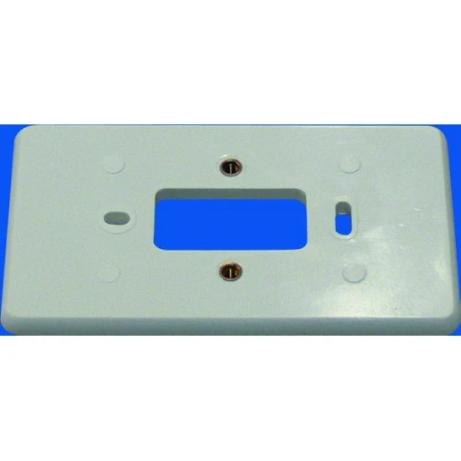 Corodex montageplaat 2-voudig Horizontaal en verticaal Glanzend wit RAL 9010 2230869PW