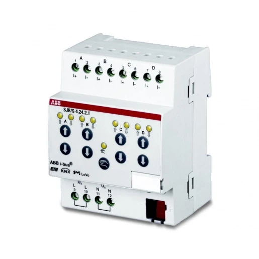ABB Busch-Jaeger Knx jal aktor smi lovo 4v m handb.din-rail