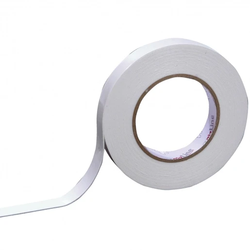Bizline Dubbelzijdige tape 19mmx10m schuim wit
