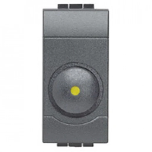 Bticino Livinglight Draaidimmer ohms + wisselschakelaar moduledrager 60 - 500W BTL4402N