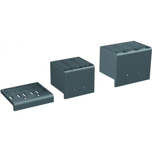 ABB Afdekkappen voor Tmax XT1 hoge uitvoering 3 polig set van 2 stuks