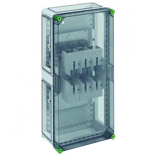 Spelsberg GTS NH-behuizing met zekeringhouders Mespatroon 1x400A 640x320x179mm 02242101