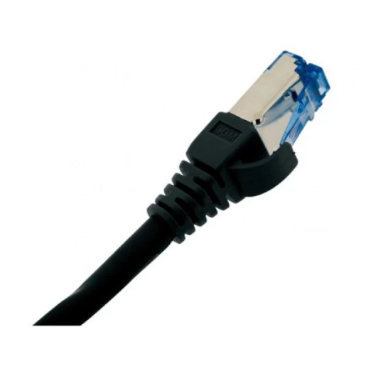 Gigamedia Patchkabel LSZH S / FTP Cat6A (IEC) RJ45 8(8) 0.5M zwart GGM CAT6AS05MBK
