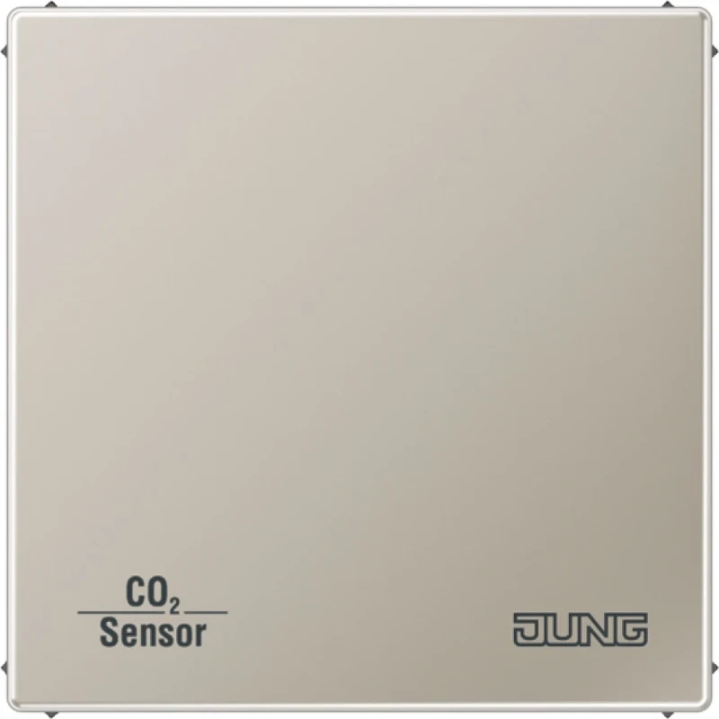 Jung LS range CO2-sensor RVS inbouw CO2ES2178