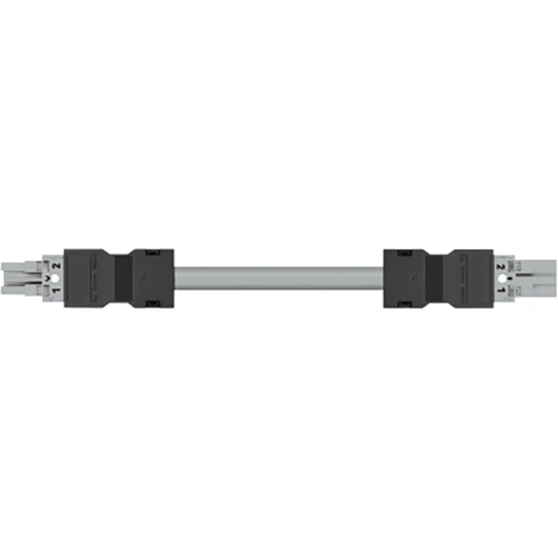 Wago Serie 771 Patchkabel gebouwinstallatie 2p Contrastekker (female) Stekker 1000mm