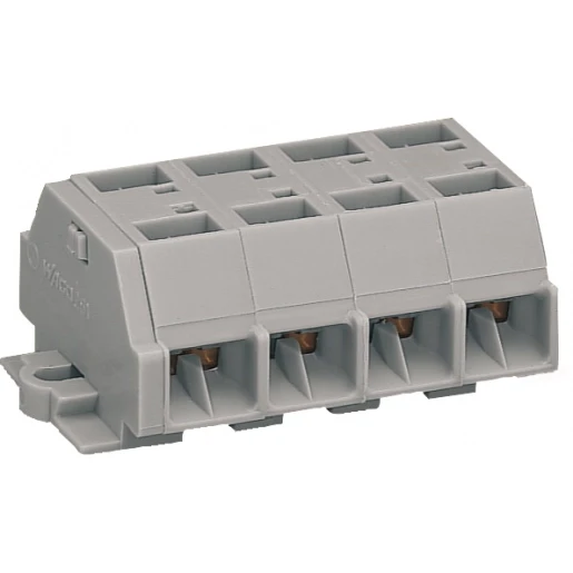 Wago 4-DRAADS PCB KLEMMENSTROOK