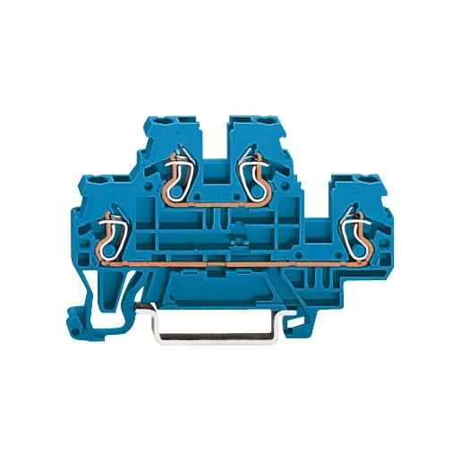 Wago Serie 870 Verbindingsrijgklem 0,08-2,5mm² eendr. 0,08-2,5mm² meerdr. Blauw
