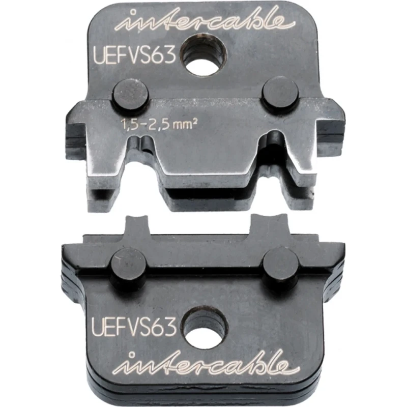 Intercable UE IC persinzetstuk geïsoleerde vlaksteekverbinding haaks UEFVS63