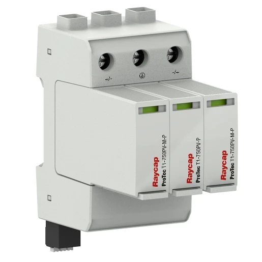 Raycap Overspanningsbeveiliging Type 1+2 DC 1500V