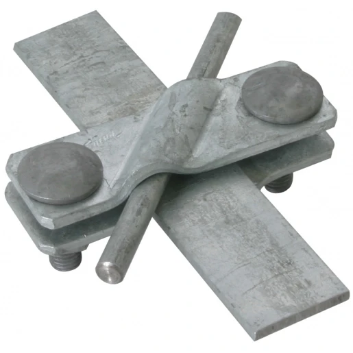 Dehn Sv clamp st/tzn f.rd 7-10/7-10mm-rd 7-10/fl 30mm-fl 30/30mm
