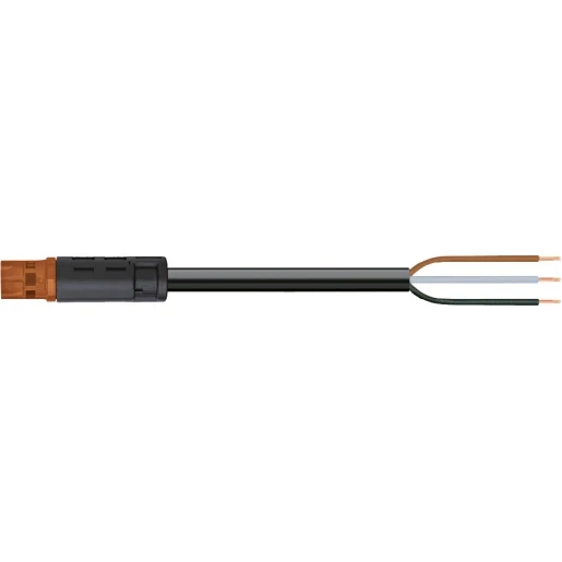 Wago SERIE 774 Patchkabel gebouwinstallatie 3p Stekker Vrij kabeluiteinde 8000mm