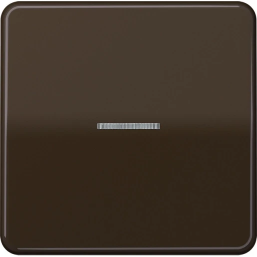 Jung CD range Knx RF-tastafdekking KNX enkelvoudig bruin inbouw IP2X RAL 8022 CD10911STRFBR