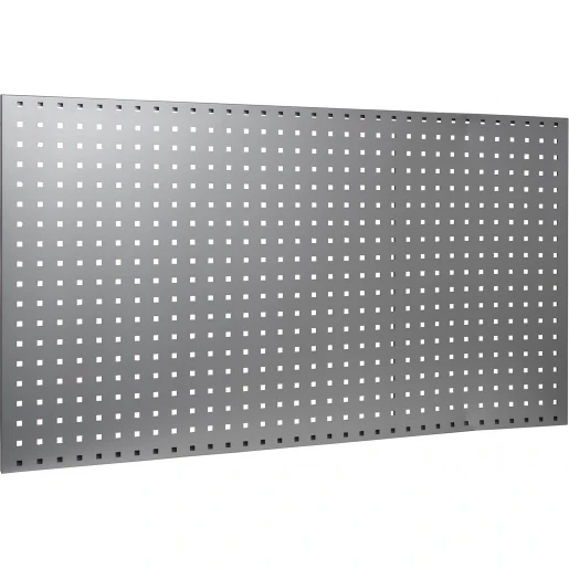 Bizline geperforeerd paneel opstaande randen 700x20x1250mm Gelakt 771085