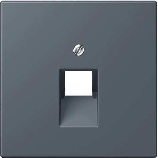 Jung LS range Afdekking centraalplaat 4320U UAE/IAE 1 connector Zonder label LC969-1UA262