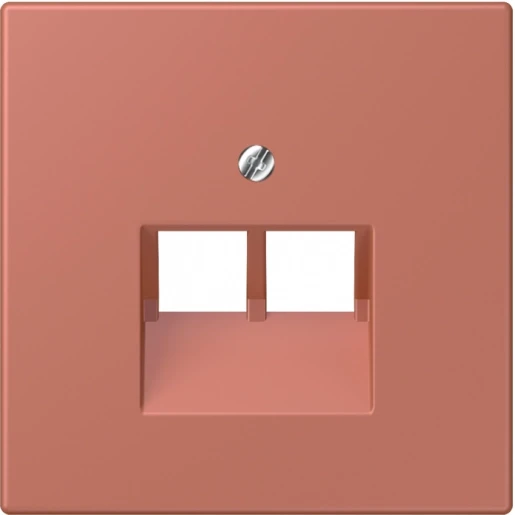 Jung LS range Afdekking centraalplaat LC32121 UAE/IAE 2 connectoren Zonder label LC969-2UA236