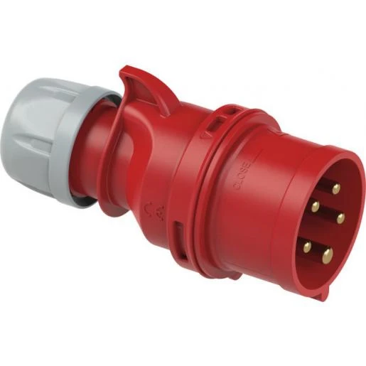 Bizline Rechte steker CEE 32A 3P+N+T 380/415V IP44