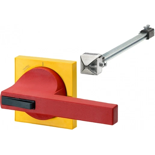 Siemens deuraandrijving 8UC7 bedieningsknop rood/blauwgroen Basic zichtafscherming geel voor lastscheiders 3KE42 3KE43 3KE44 3KE45