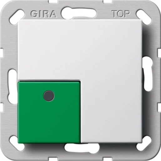 Gira System 55 Uitschakelknop Toets wit 291103