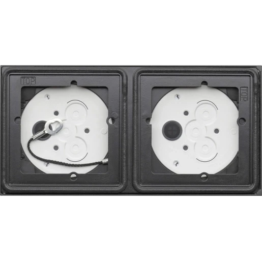 Gira OB-beh. 2-v System 106 antraciet